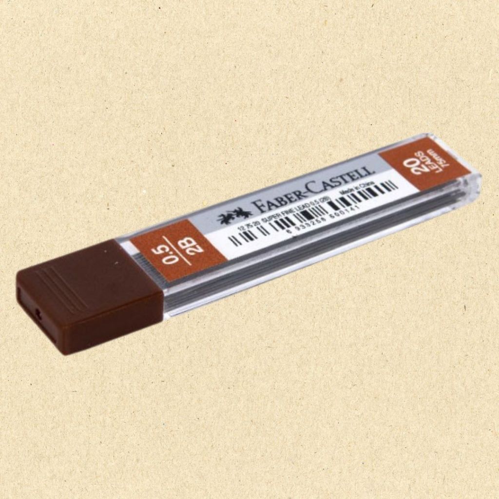 

Faber Castell Lead Super Fine 2B 0.5 mm Isi Pensil Mekanik Refill