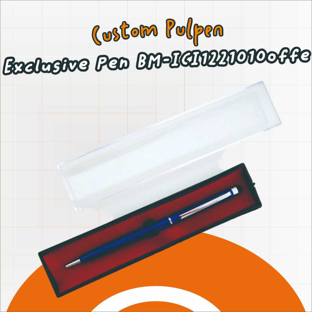 

Pulpen Stylus Promosi Perusahaan Branding Merchandise - Exclusive Pen BM-ICI1221 | Free Nama dan Logo | Grafir