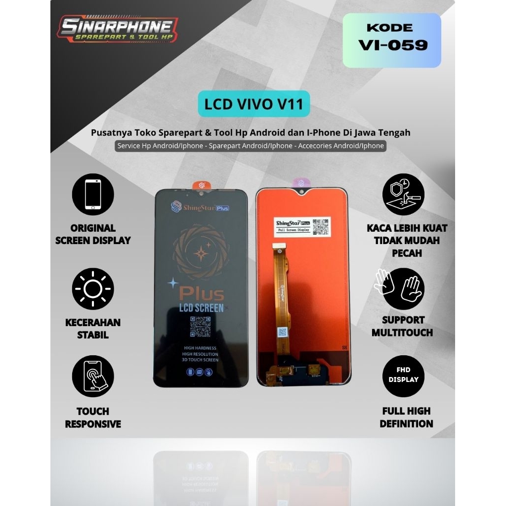 LCD VIVO V11 KUALITAS ORIGINAL