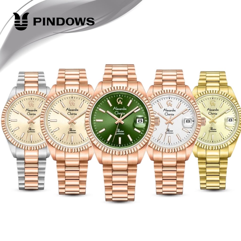 ORIGINAL Jam Tangan Wanita Alexandre Christie AC 5016 AC5016 Garansi Resmi 1 Tahun Alexander Christi