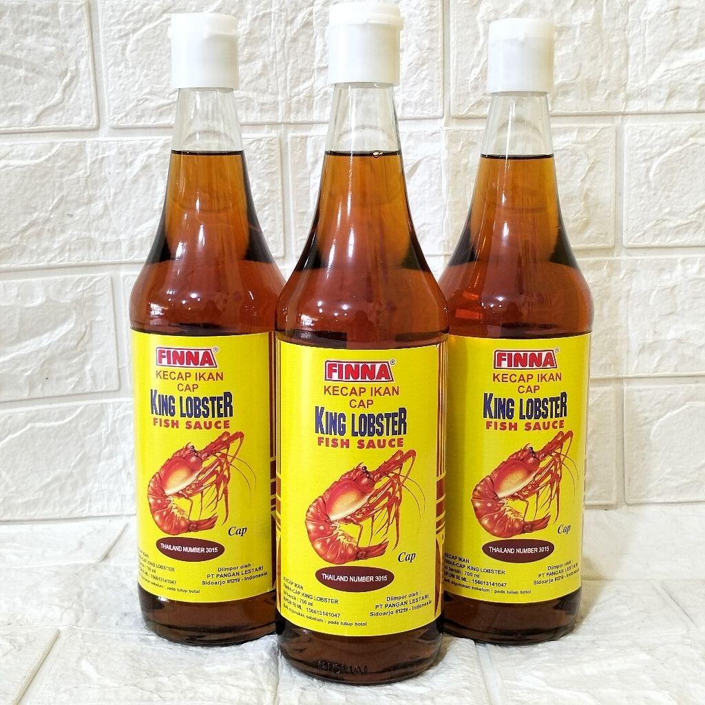 

Finna Kecap Ikan Cap King Lobster Fish Sauce 700ml