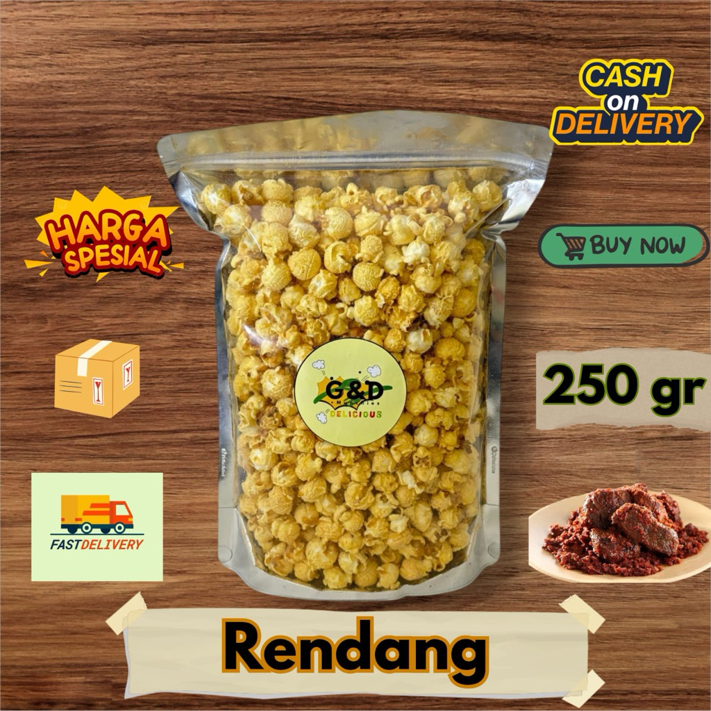 

G&D Munchies_ Popcorn Rendang_uk 250gr