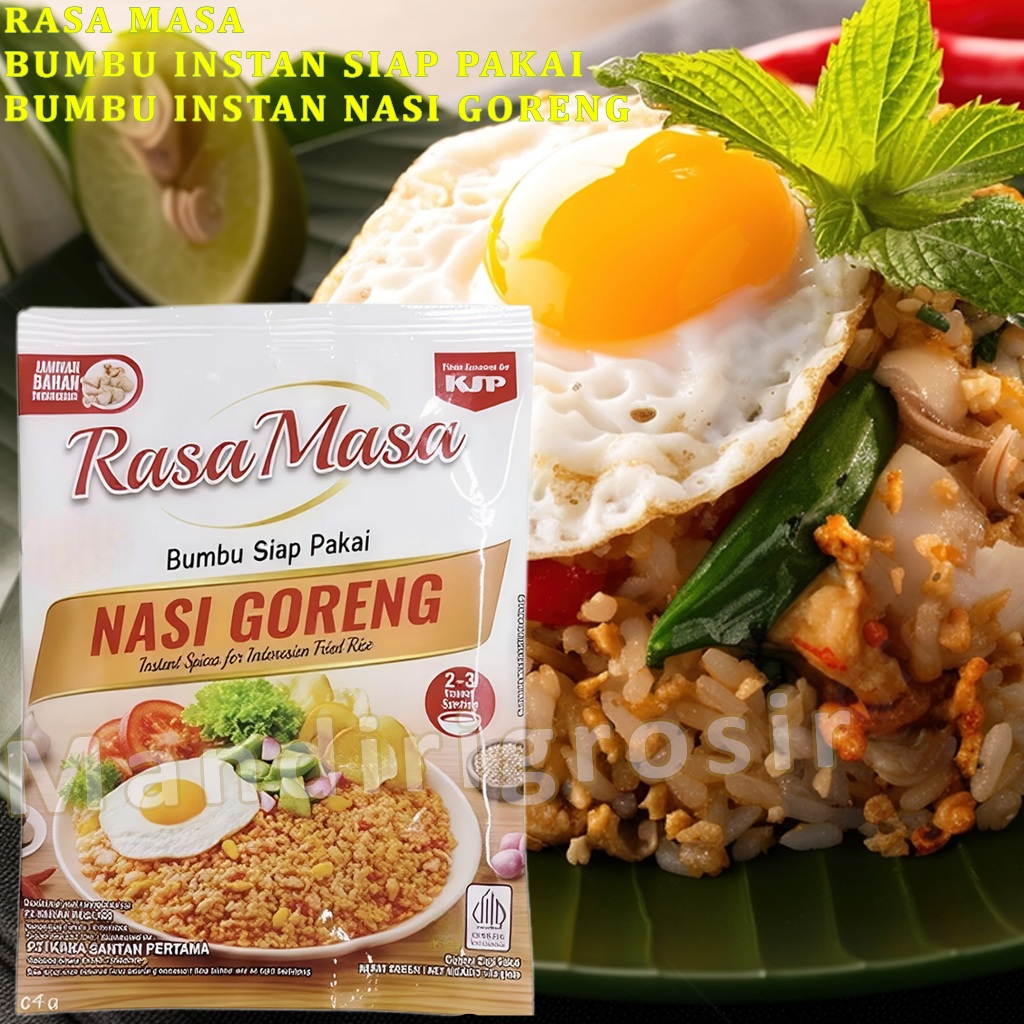 

Bumbu Instan Nasi Goreng * Rasa Masa * Bumbu Instan Siap Pakai * 20gr