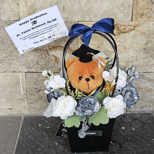 FLOWER BAG/ HAND BAG FLOWER/ GIFT BAG ULANG TAHUN / GIFT BAG WISUDA/HADIAH WISUDA/HADIAH ULANG TAHUN