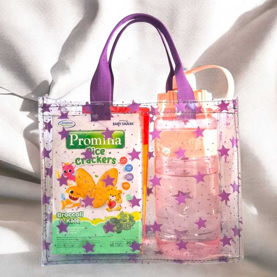 

TAS MIKA SOUVENIR MOTIF BINTANG READY STOK - TAS HAMPERS MIKA BENING SOUVENIR TEBAL UK P25 X L10 X T20