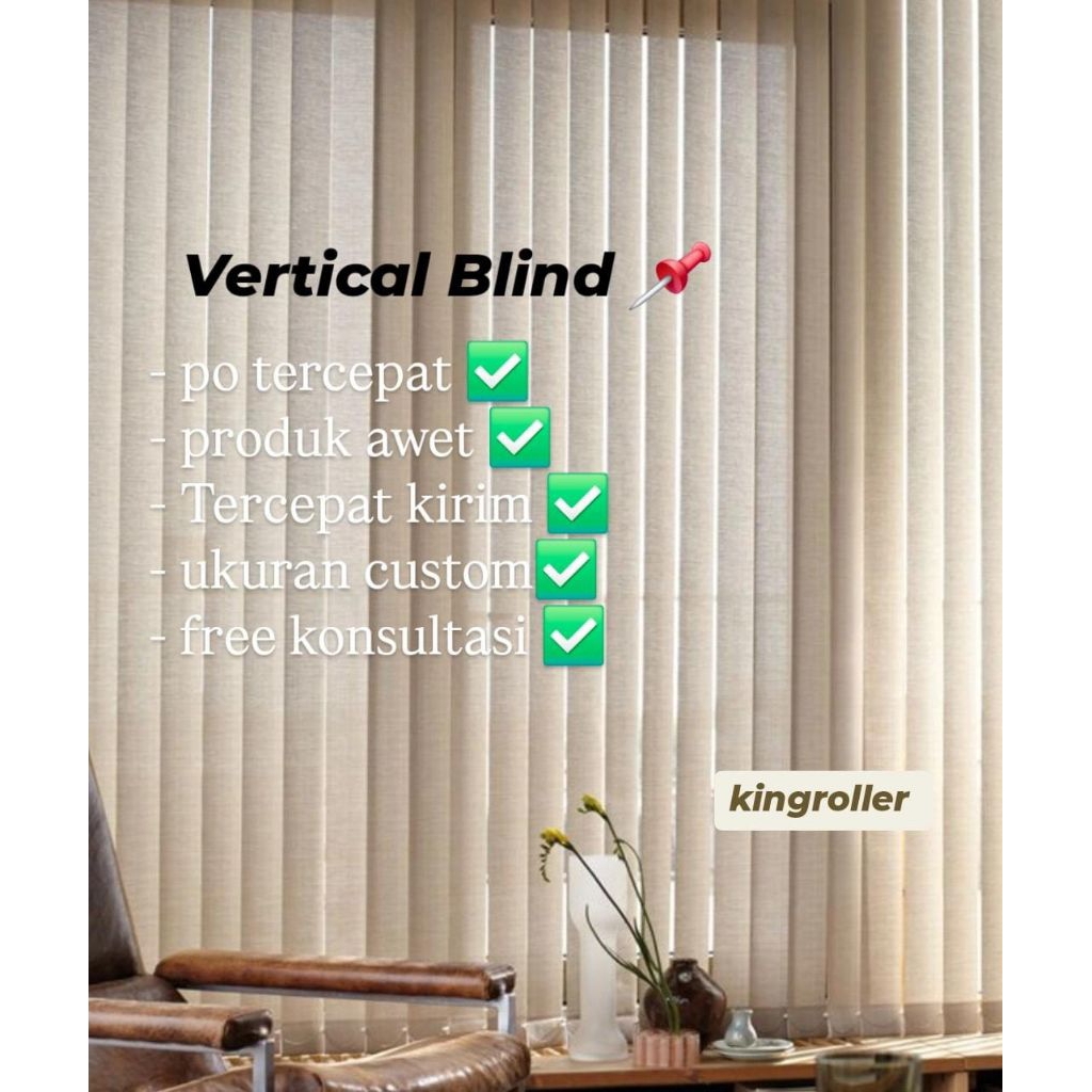 Vertical Blind Kosei by Sharp Point
