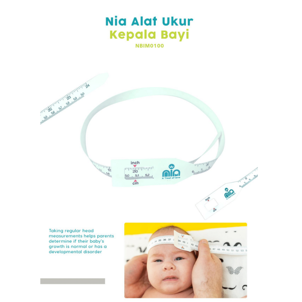 Alat Ukur Lingkar Kepala Bayi / Pengukur Lingkar Kepala Bayi
