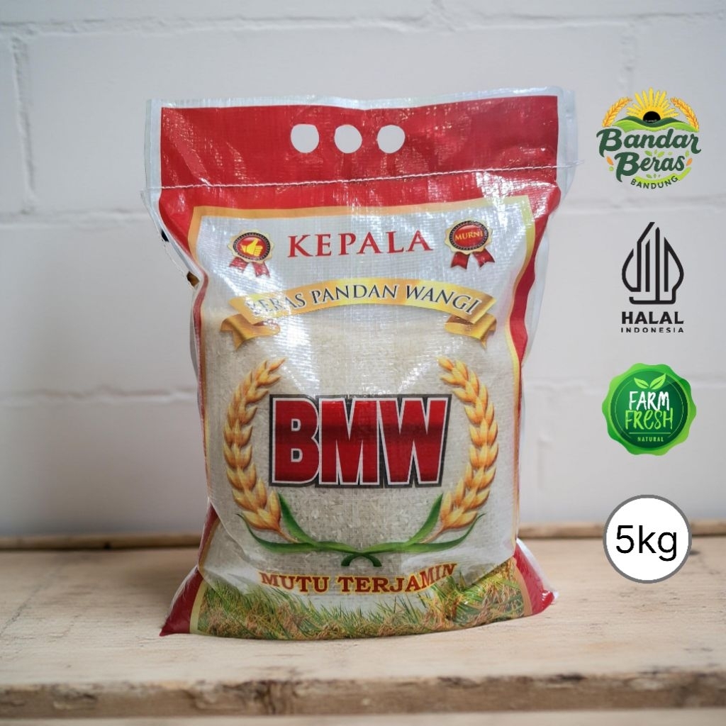 

Beras Pandan Wangi Cap BMW 5kg