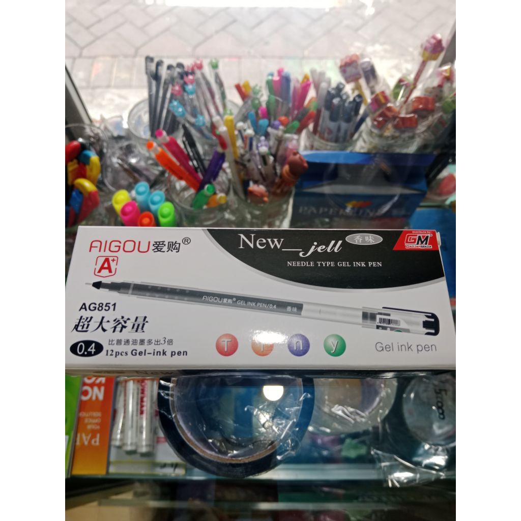 

Pulpen Gel AIGOU 1pcs / Gel ink pen