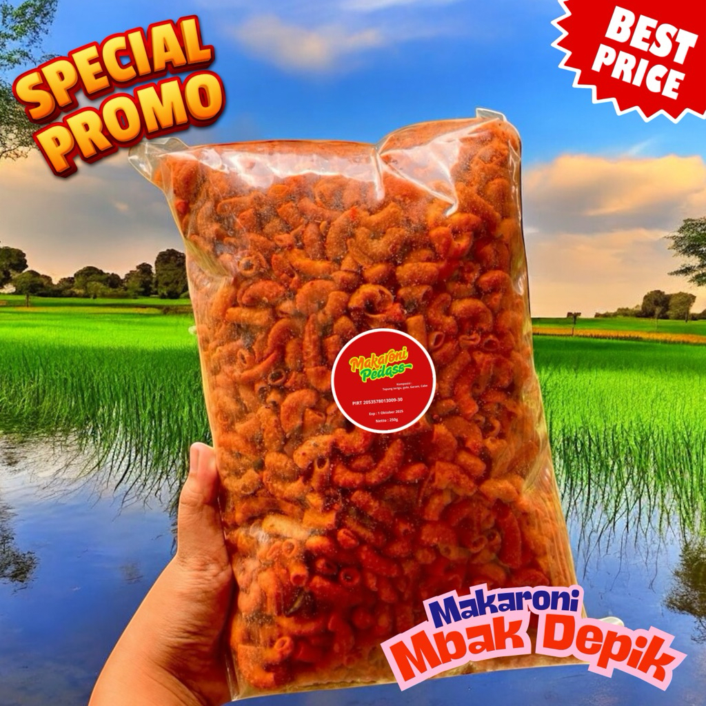 

Makaroni Pedas Extra Crunchy 250gr – Camilan Asli Indonesia