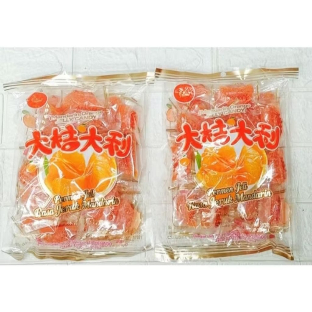 

jelly jeruk Mandarin / jelly bentuk jeruk
