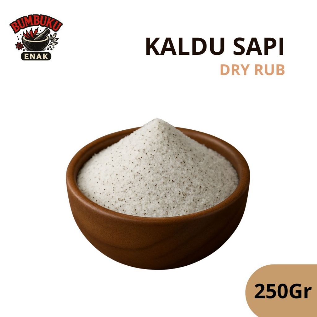 

Bumbu Tabur Non MSG Kaldu Sapi 250GR – Dry Rub Rasa Daging Sapi Gurih Tanpa Penguat Rasa untuk Masakan & Camilan