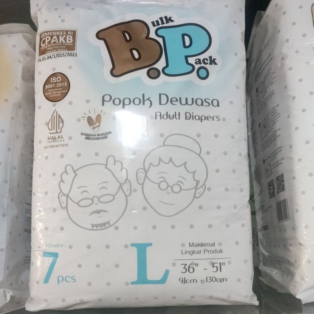 BP Adult Diapers perekat L7