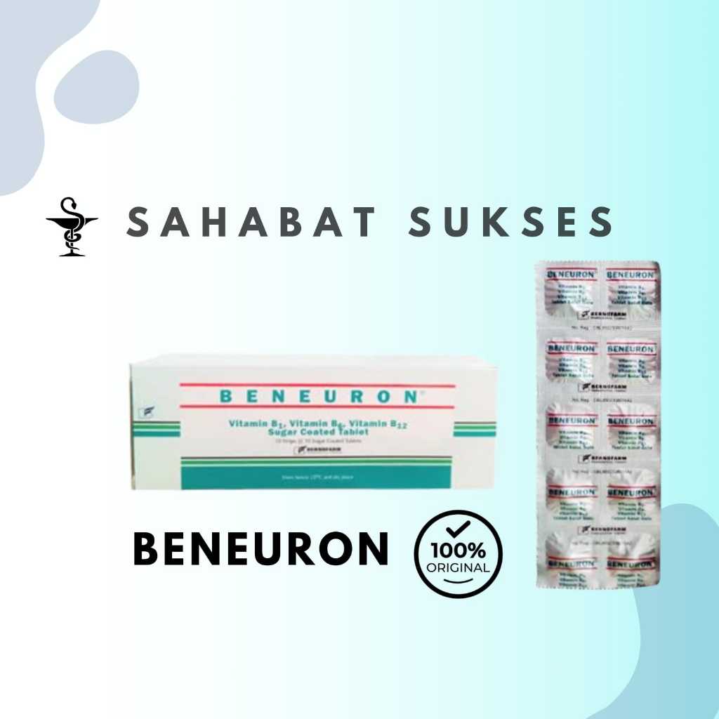 BENEURON VITAMIN B KOMPLEKS PER BOX | PER STRIP