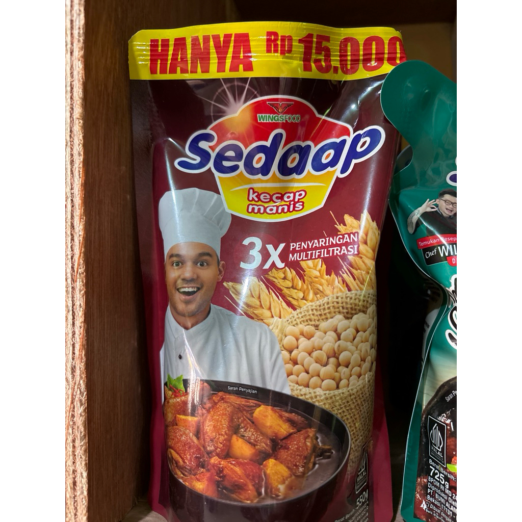 

kecap manis sedaap pouch 550gr