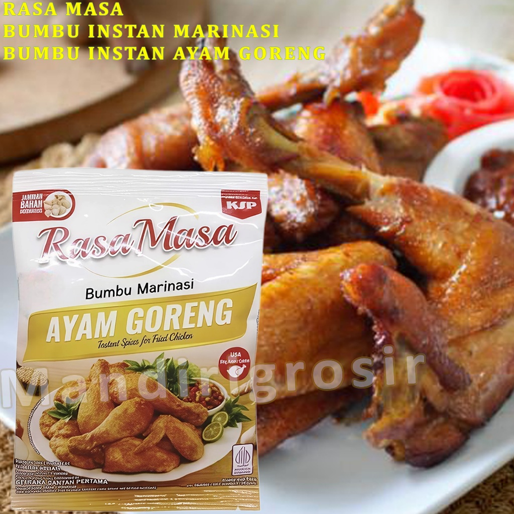 

Bumbu Masak Marinasi * Rasa Masa * Bumbu Instan Ayam Goreng * 25gr