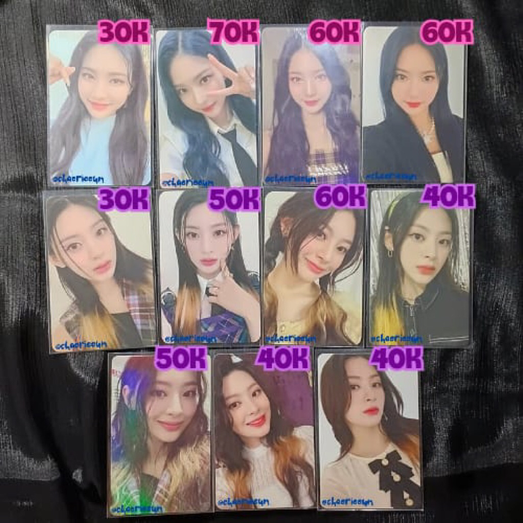 [Clearance Sale] Isa & Seeun Stayc Stereotype Photocard Album Benefit