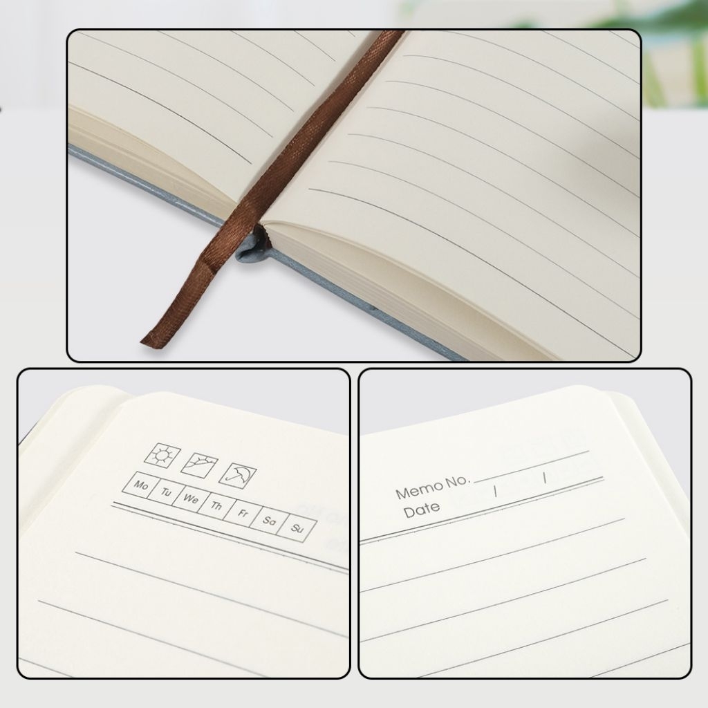 

Toddi Buku Jurnal HardcoverNotebook Diary 68GSM 360 Halaman Grid - TL5
