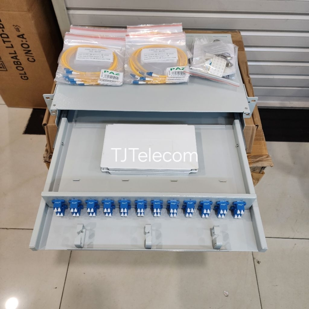 otb 48 core LC UPC Singlemode merek PAZ Lengkap