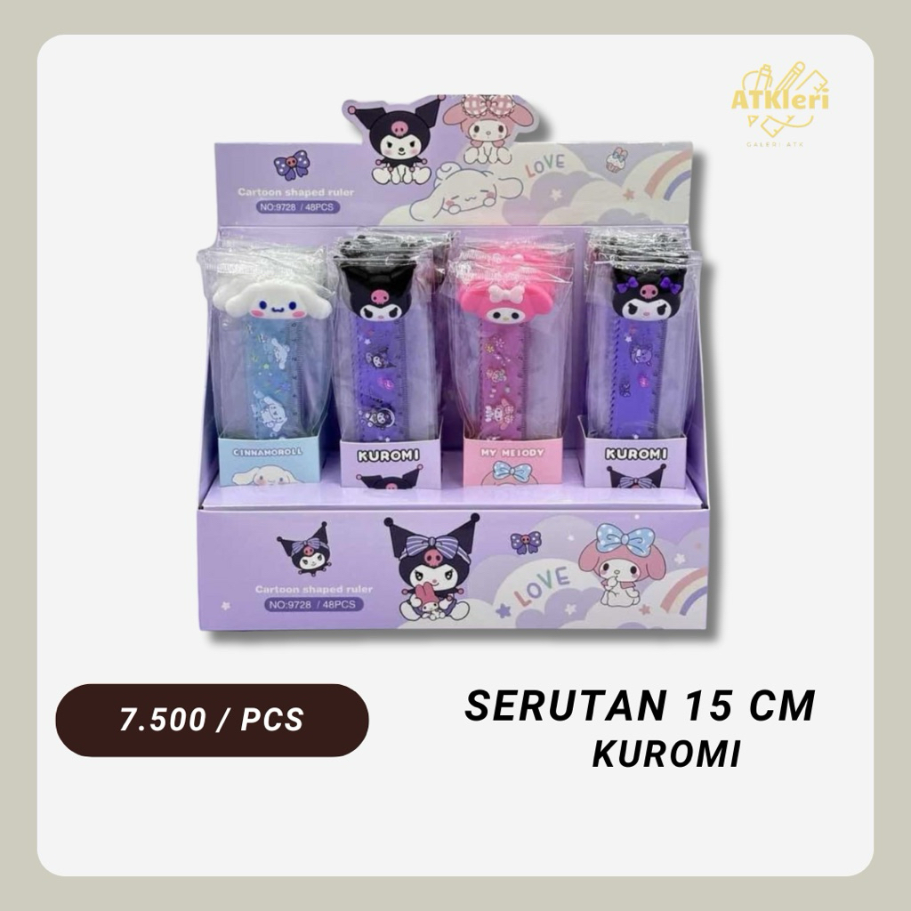

PENGGARIS karakter KUROMI 15 cm