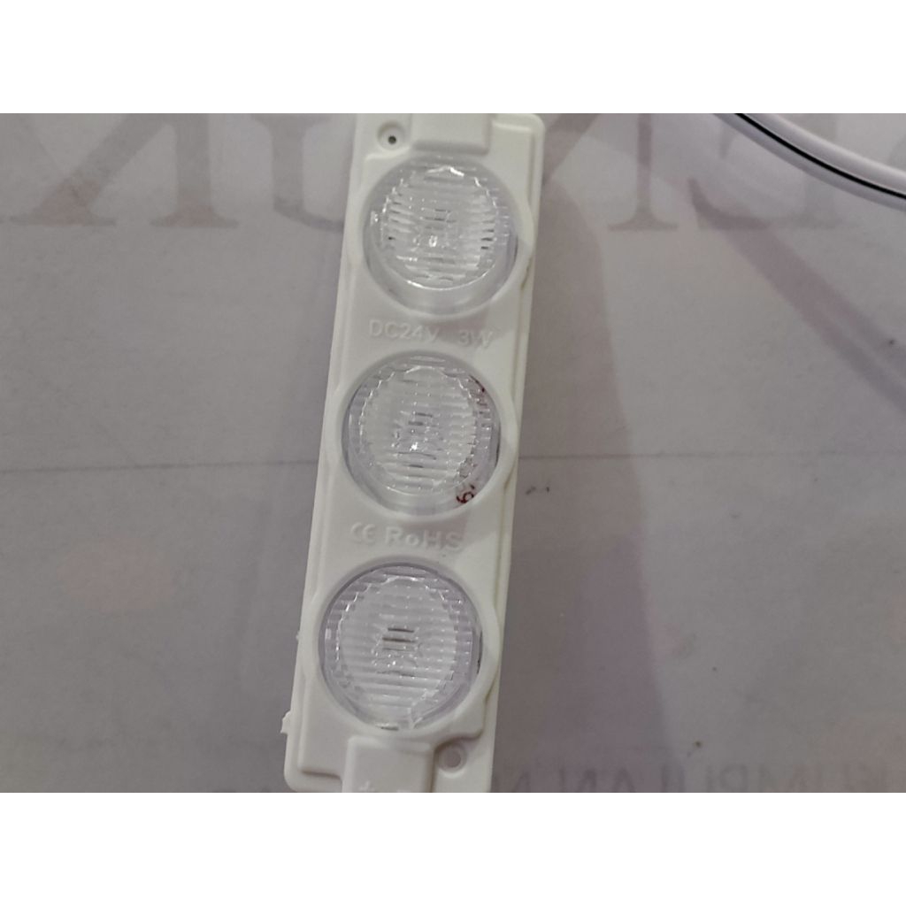 Lampu Led Module 3 Mata 24V RGB
