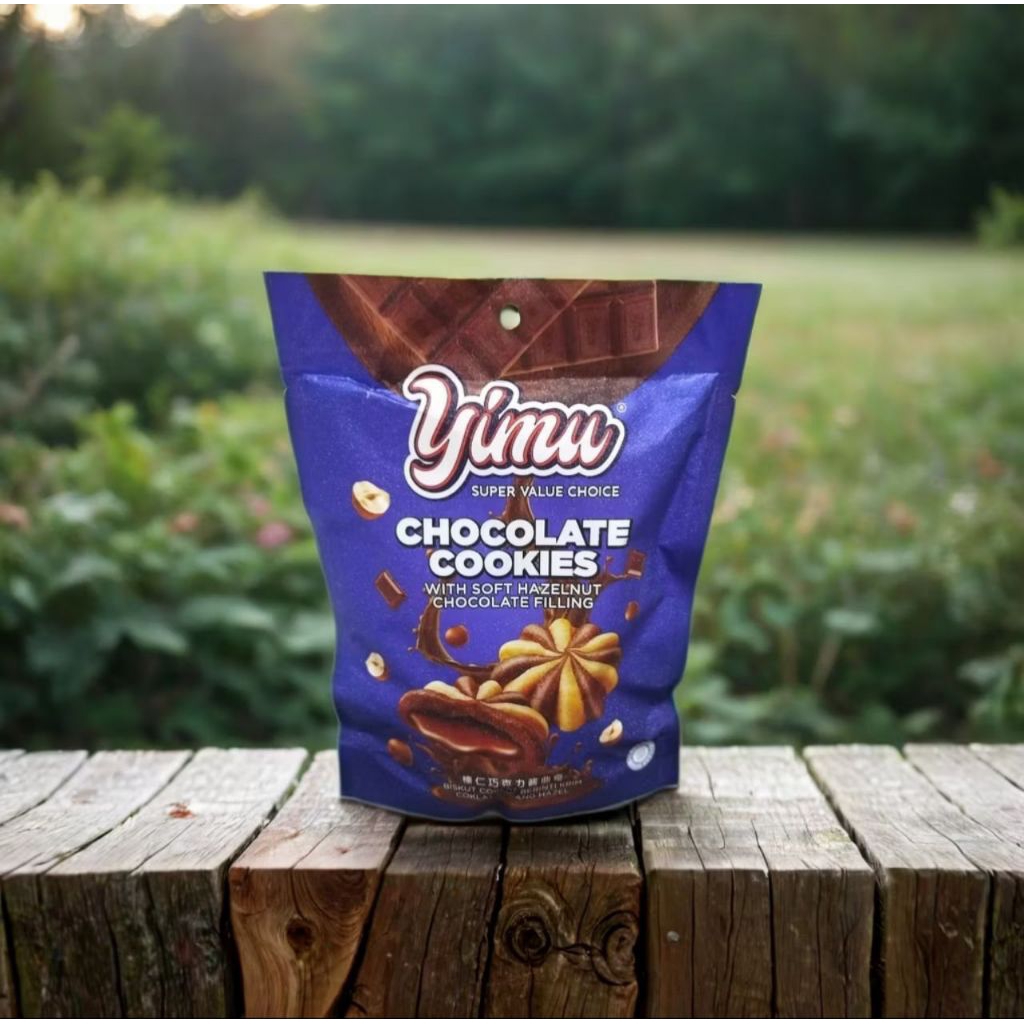 

YIMU COOKIES CHOCOLATE WITH SOFT HAZELNUT CHOCOLATE FILLING 80G