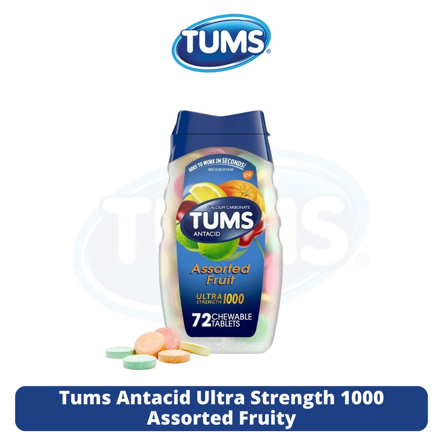 Tums Ultra Strength 1000mg 72 /160 tabs
