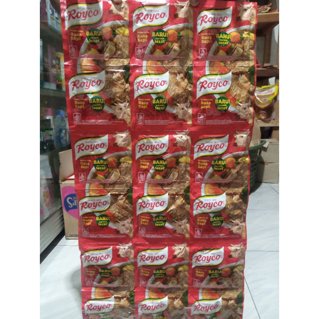 

Royco kaldu penyedap rasa renceng isi 10 sachet