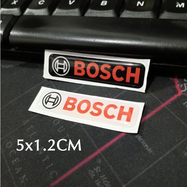

Sticker Timbul Resin BOSCH Stiker Logo Lycal 3D Kecil Satuan