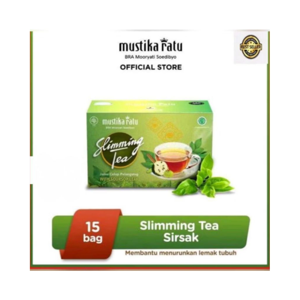 

mustika ratu slimming tea plus daun sirsak 15 sachet