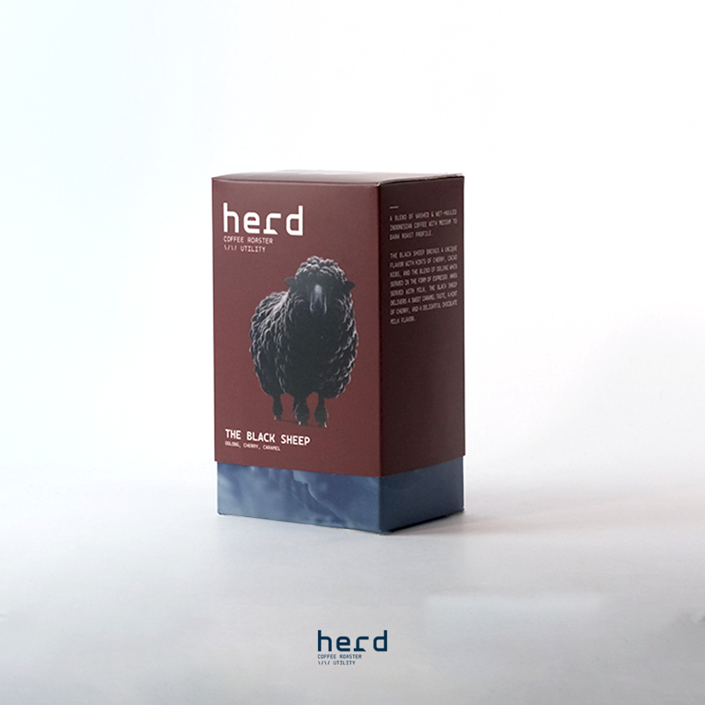 

Herd Coffee Roaster Biji Kopi The Black Sheep Espresso Roast 200 gr Specialty Arabica