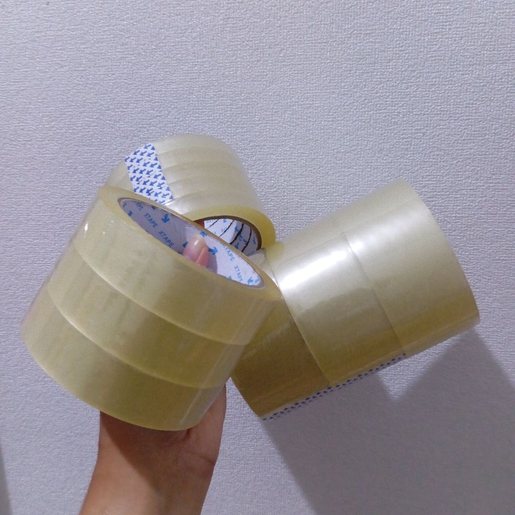 

LAKBAN, ISOLASI, SOLATIP BENING ISI 3-5 PCS (12MM, 24MM, 45MM - 90YARD)