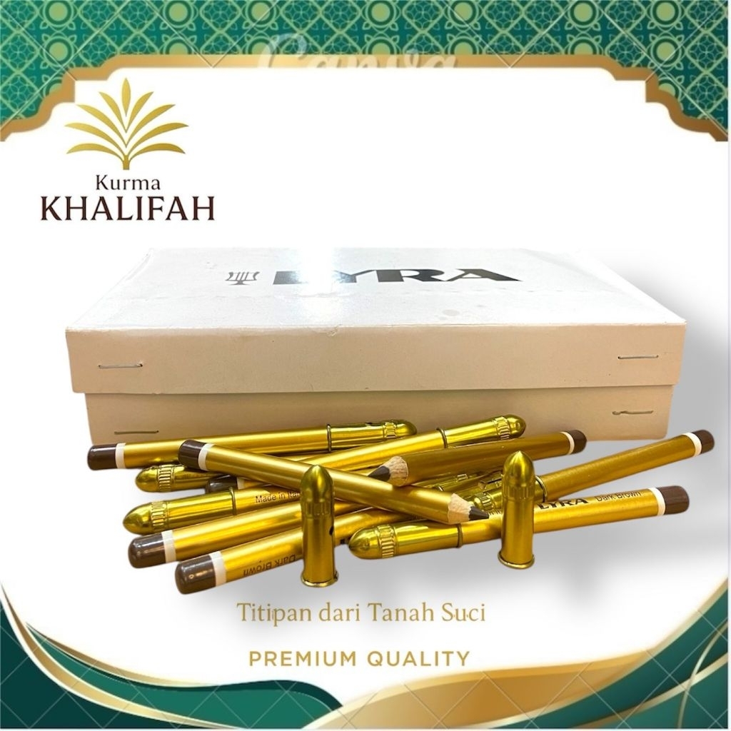 Pensil Alis Lyra 12 Pcs | Pensil Alis Lyra | Pensil Alis | Pensil Lyra | Eyebrow