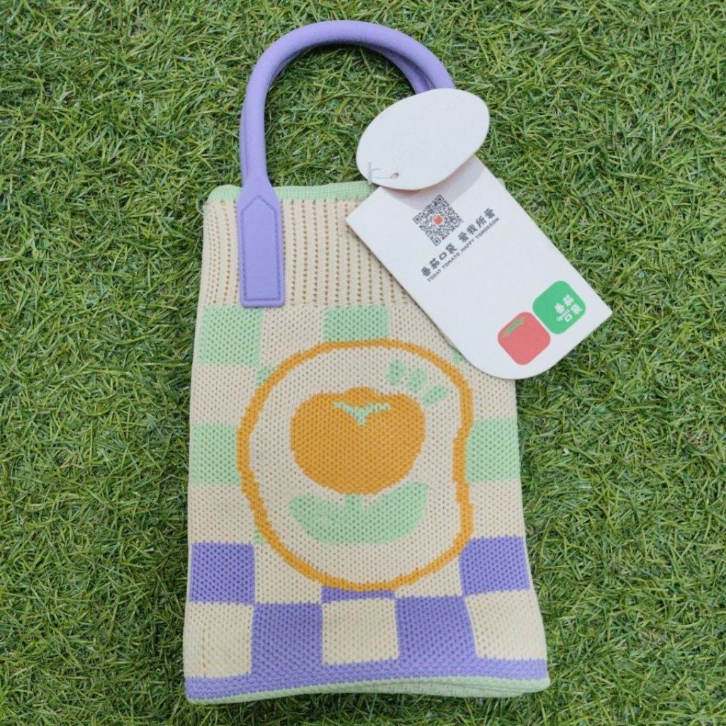 

Tas Rajutan Mini with Sling - hadiah ulang tahun