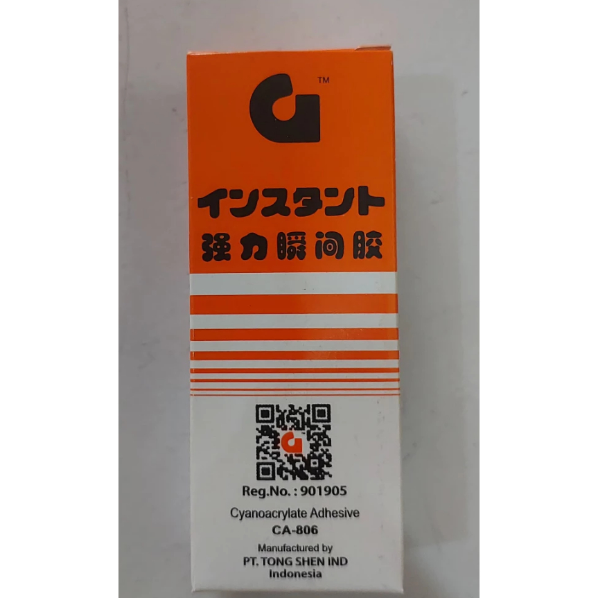 

Lem G Korea Original – Lem Serbaguna Super Kuat dan Cepat Kering – 1 Pcs