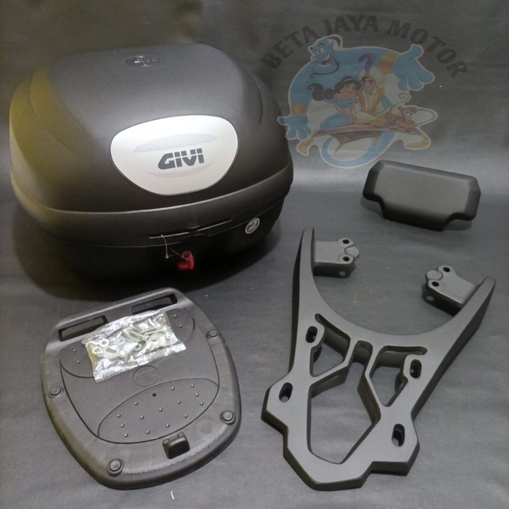 Paketan Box Givi E33 Plus Breket Scoopy Old Scoopy New Genio