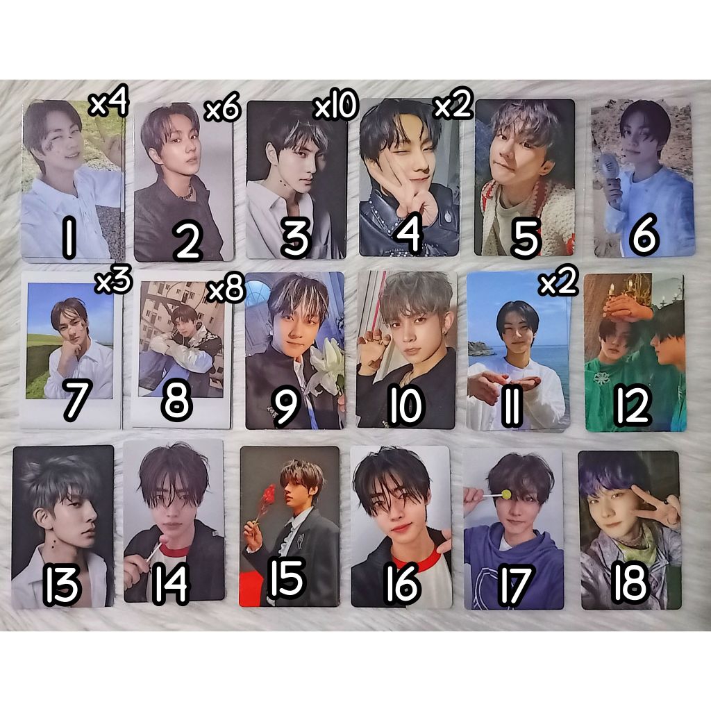 [Baca Deskripsi] Readystock PC Photocard ENHYPEN Dimension Answer, Dark Blood, Daydream, Heeseung, S