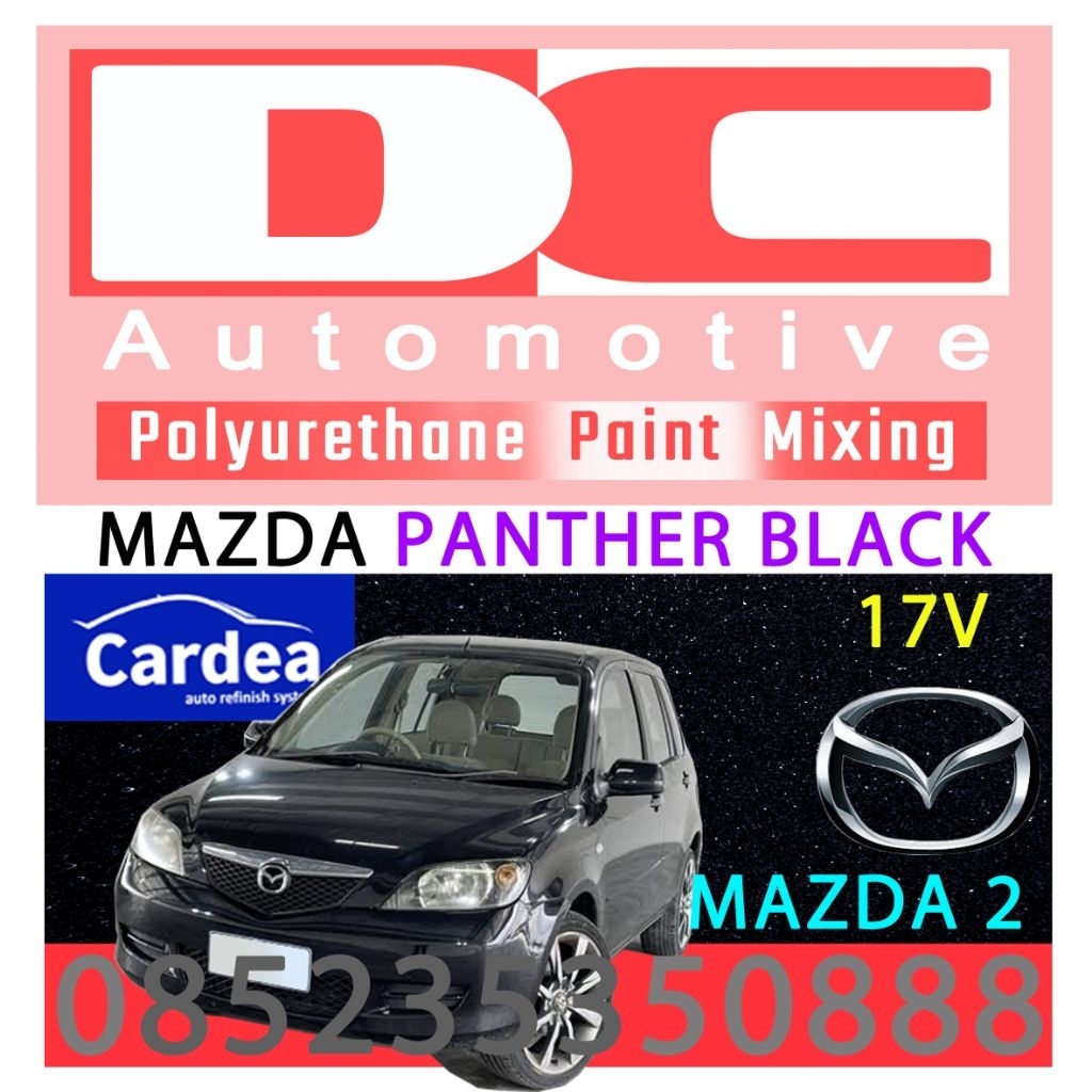 Cat PU Mazda Panther Black Metallic 17V