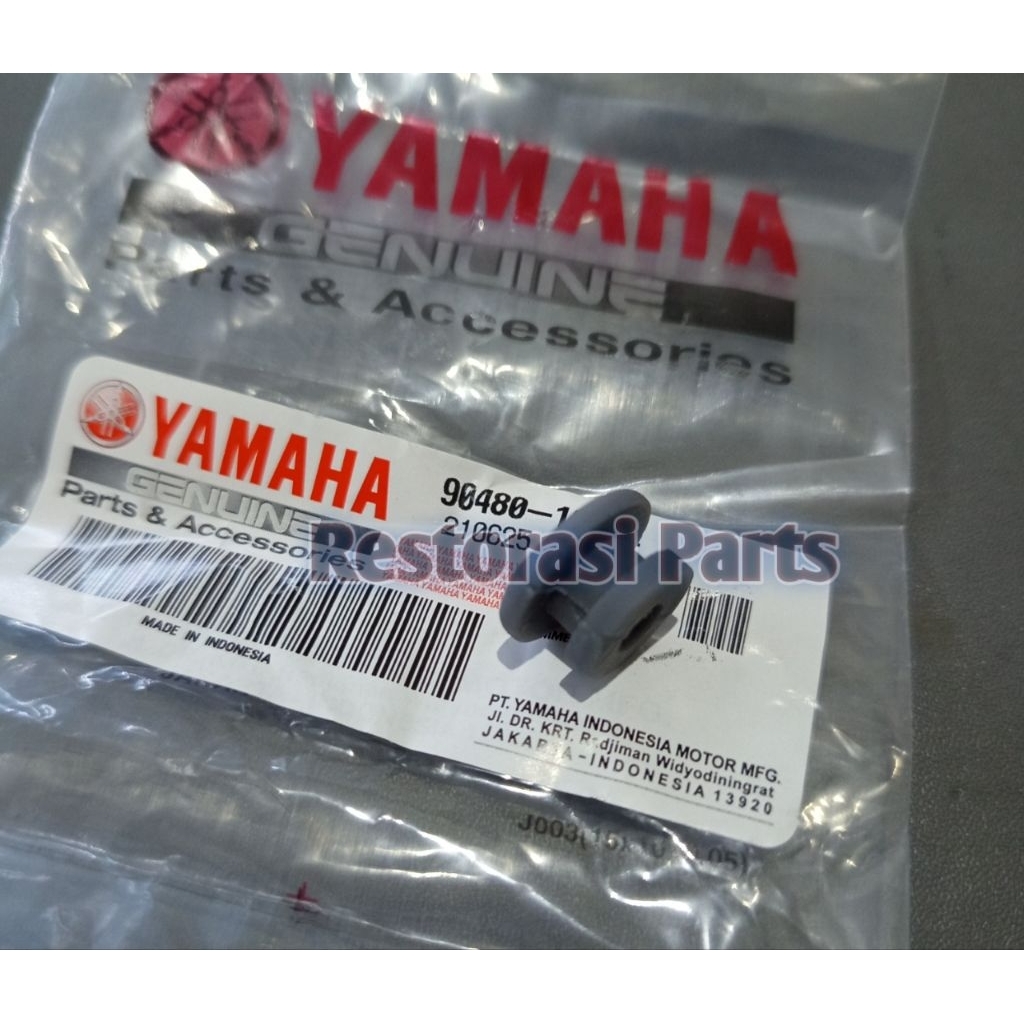 Karet Bantalan Silincer Cover Tameng Knalpot Mio Sporty Smile Soul Fino Karbu Xeon Scorpio Z Origina