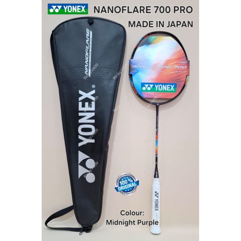 RAKET BADMINTON YONEX NANOFLARE 700 PRO - YONEX NANOFLARE 700 PRO - ISOMETRIC TECHNOLOGY - ORIGINAL 