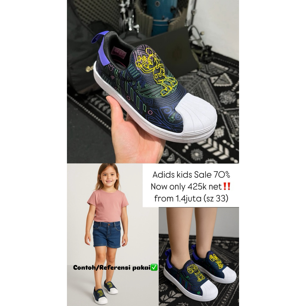 SEPATU ADIDAS KIDS UNISEX SALE 70%