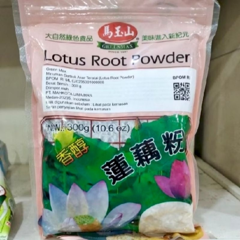 

[oddsolshop] pekanbaru/Greenmax Lotus Root Powder 300GR Minuman Serbuk Instan Akar Teratai
