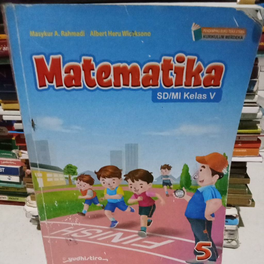 buku matematika kelas 5 penerbit Yudhistira kurikulum merdeka