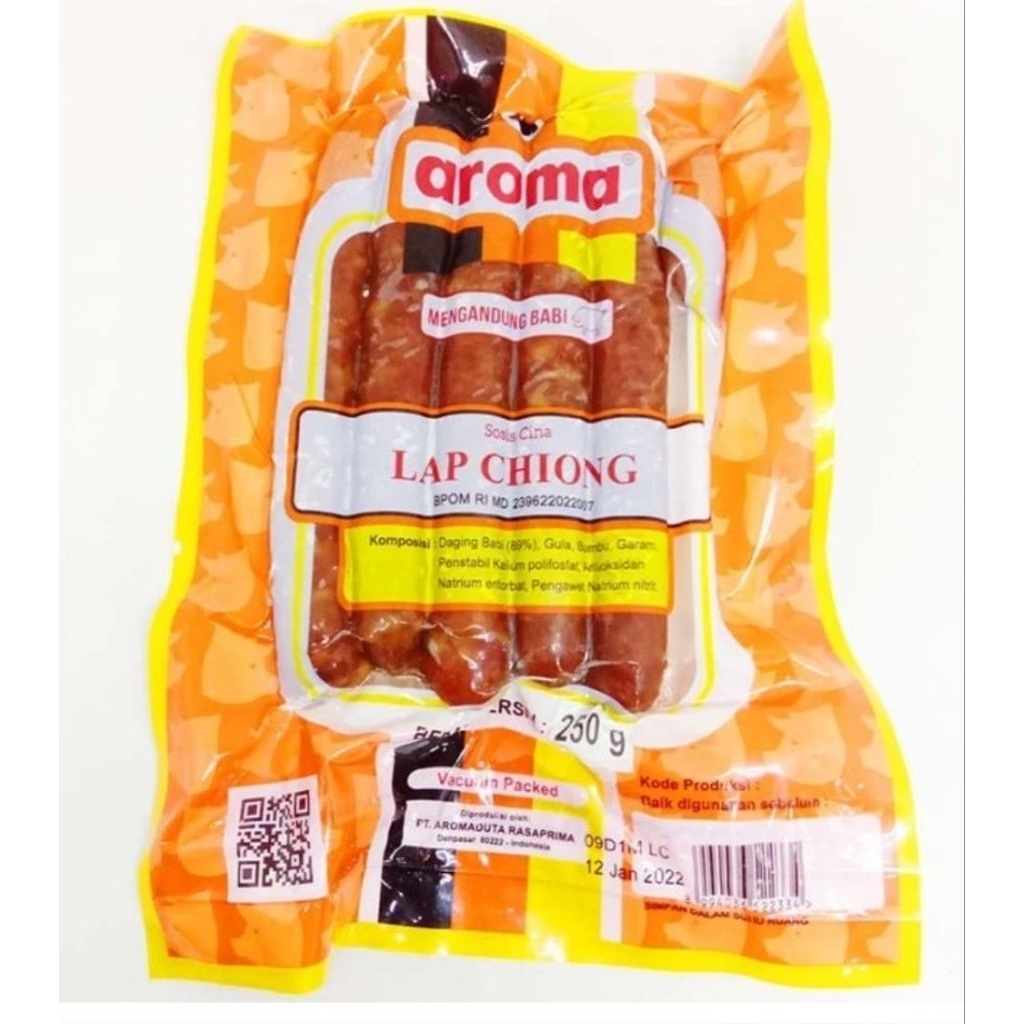 

Pork Lapcheong 250 Gr Aroma