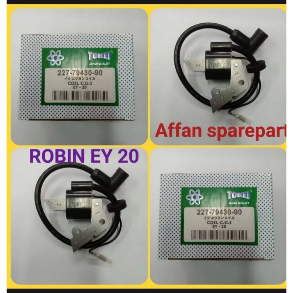 CDI COIL EY20 ROBIN EY-20 / CDI PENGAPIAN ROBIN EY-20 ASLI TOKEI