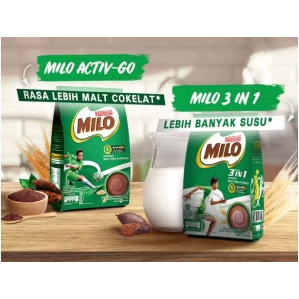 

Milo Active Go 990gr/790gr 3in1
