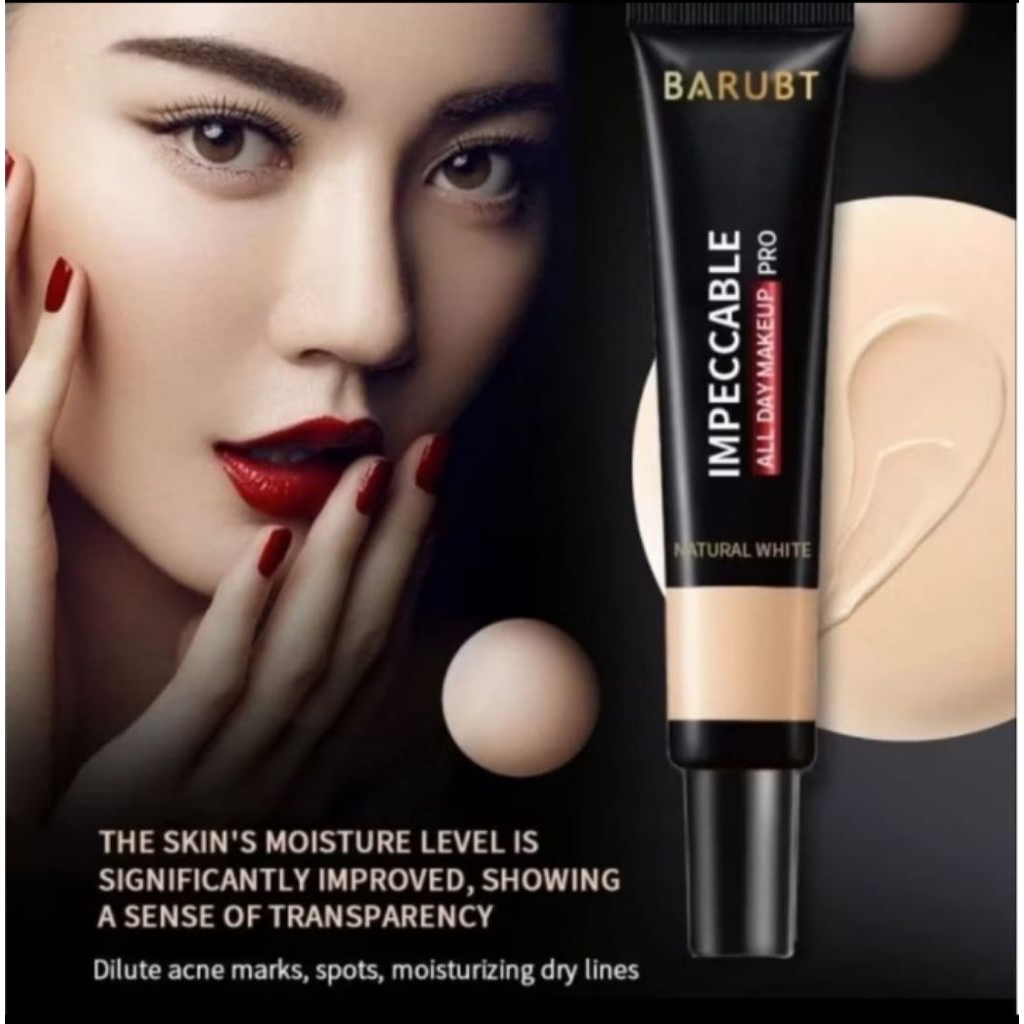 BARUBT IMPECCABLE CONCEALER FOUNDATION CAIR TAHAN AIR - 02 TRANSLUCENT