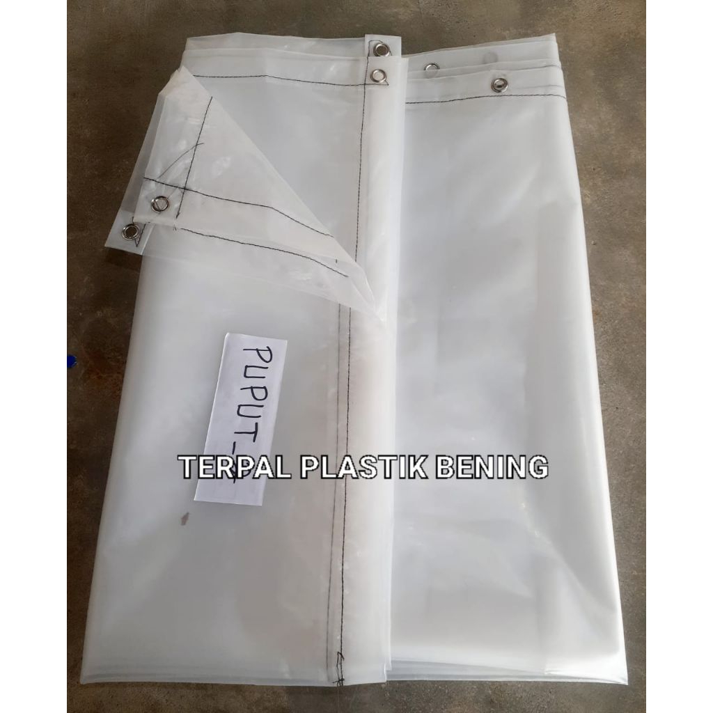Terpal Plastik Bening Transparan Ukuran 3x6 Meter Tebal Dan Berkualitas
