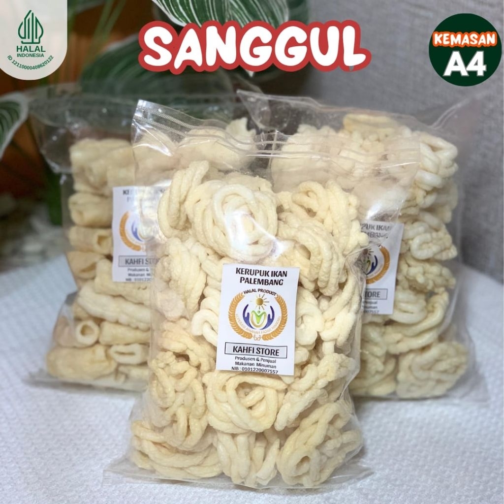 

Kerupuk Sanggul Khas Palembang A4