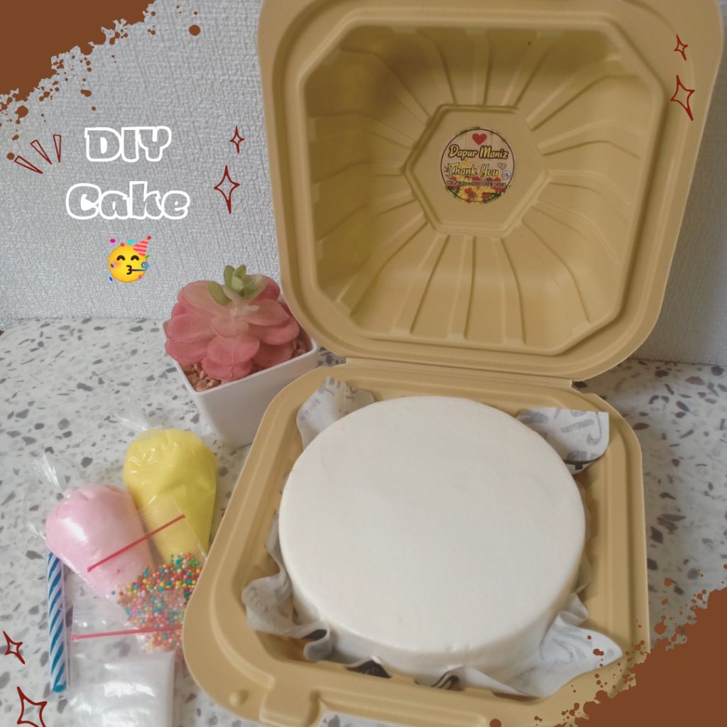 

DIY Cake (Bisa Order H-1) / Dekor Cake Mandiri / Mini Cake DIY